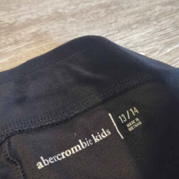 Abercrombie kids 13/14 black soft sweatpants - Picture 4 of 5